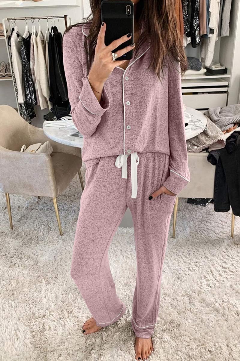 Thumbnail 4 de Aamikast Long-Sleeve Button Pajama Set for Women