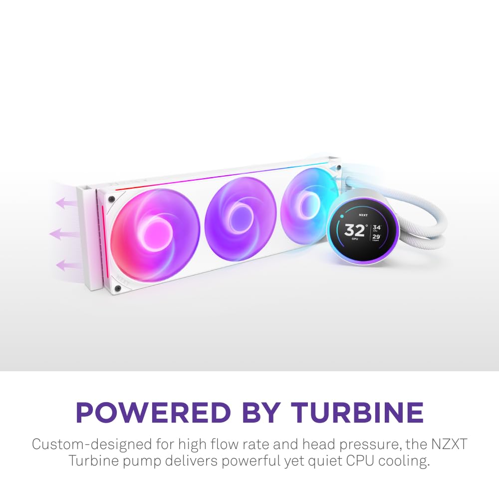 Thumbnail 1 de NZXT Kraken Elite 360 RGB 2024 cooler