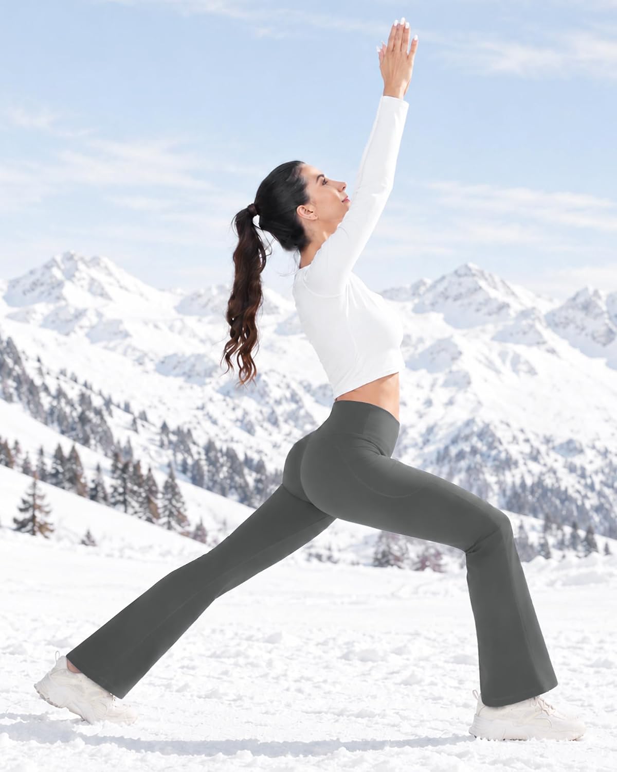 Detalle de Runhit Fleece-Lined Yoga Pants