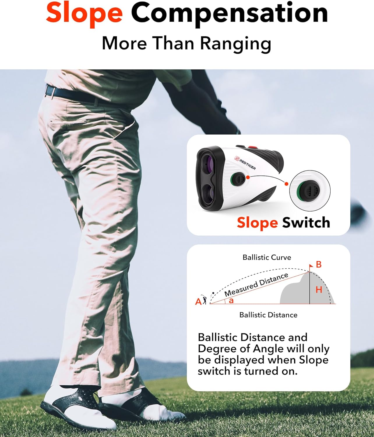 Thumbnail 3 de REDTIGER Golf Rangefinder 1200 yards