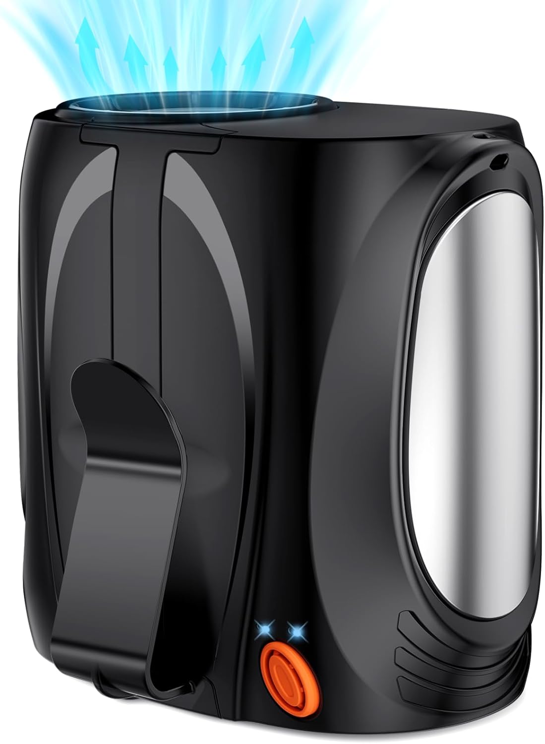 Detalle de Tedajo AI Portable Waist Fan: 4-in-1 Hands-Free Cooling with 16000RPM, 6 Speeds