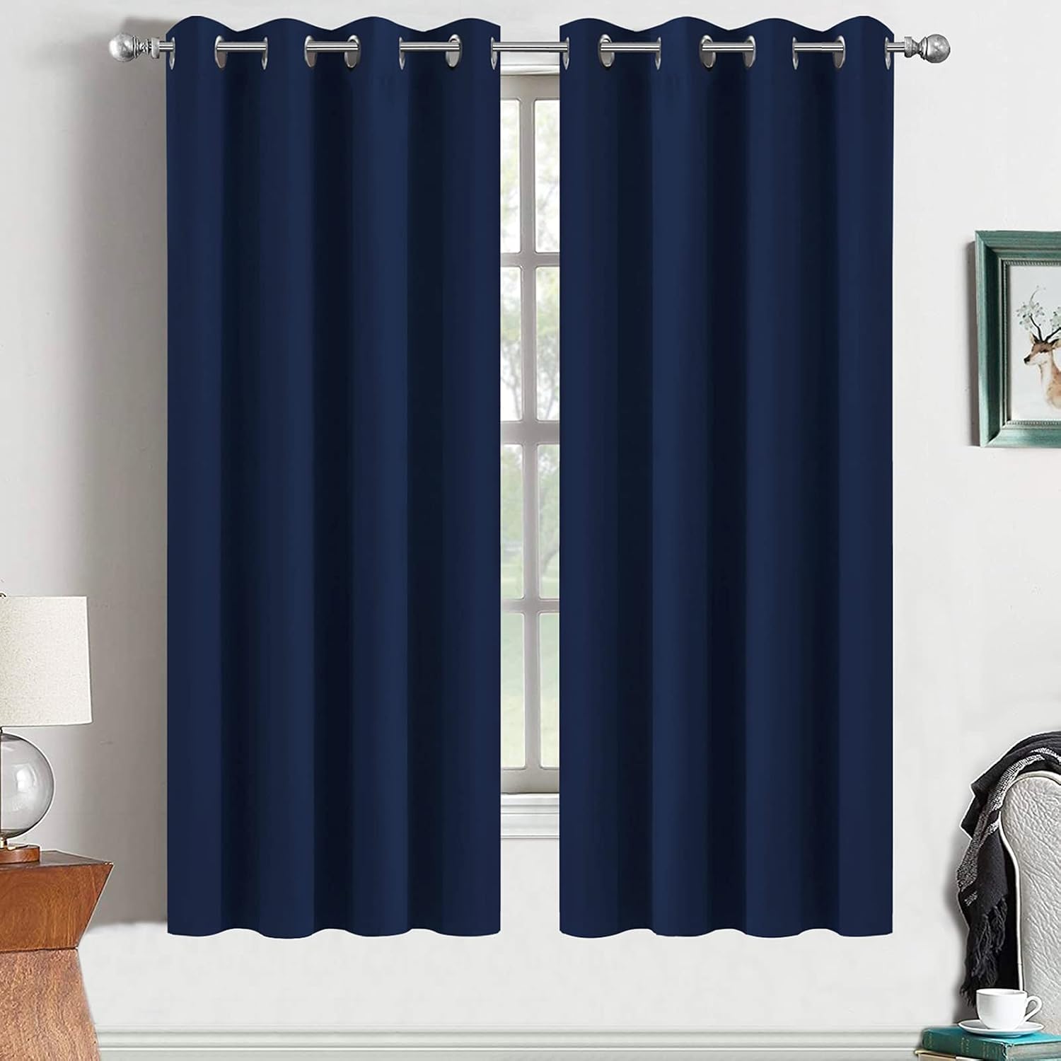 Detalle de Yakamok Room Darkening Curtains 52 x 63 Inches