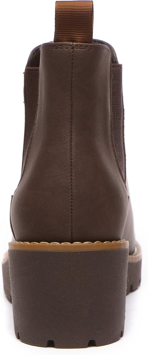Thumbnail 4 de Athlefit Women's Chelsea Wedge Boots 2" platform