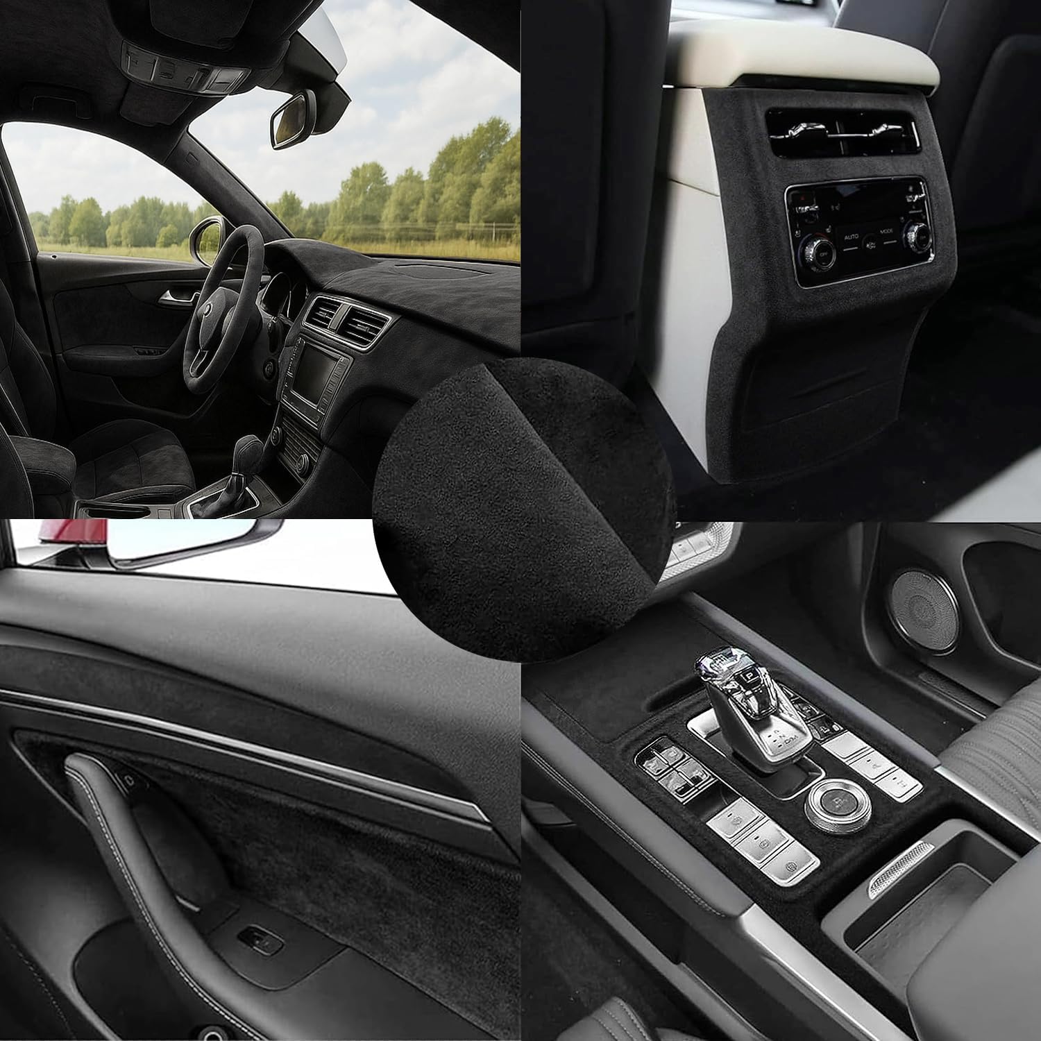 Thumbnail 5 de Fondlife Tessuto autoadesivo in microfibra 150×40 cm per interni auto