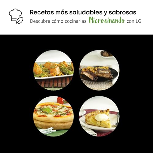 Thumbnail 6 de LG MH6535GDH Forno Microonde Smart Inverter con Grill al Quarzo, 25 L, 1000 W – Bianco