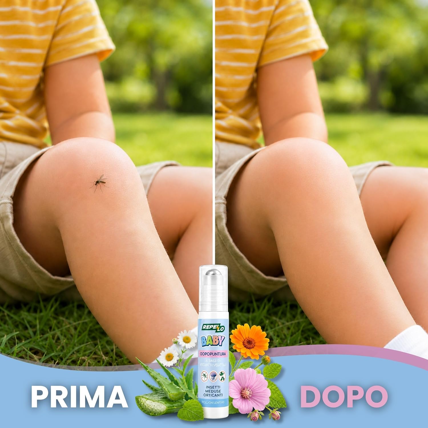 Thumbnail 6 de Albagarden Dopopuntura Naturale Baby Roll-On 20ml: sollievo immediato per punture di insetti dai 6 mesi