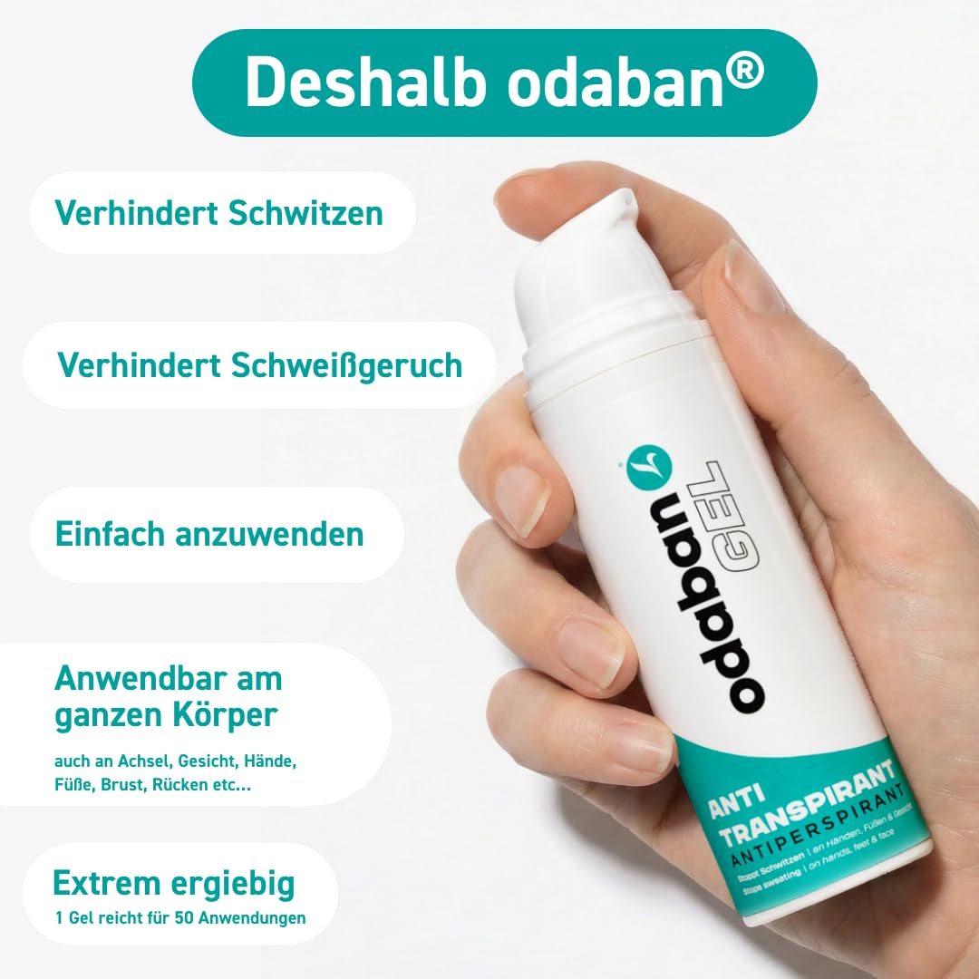Detalle 2 de Odaban Antitranspirant Gel 50 ml