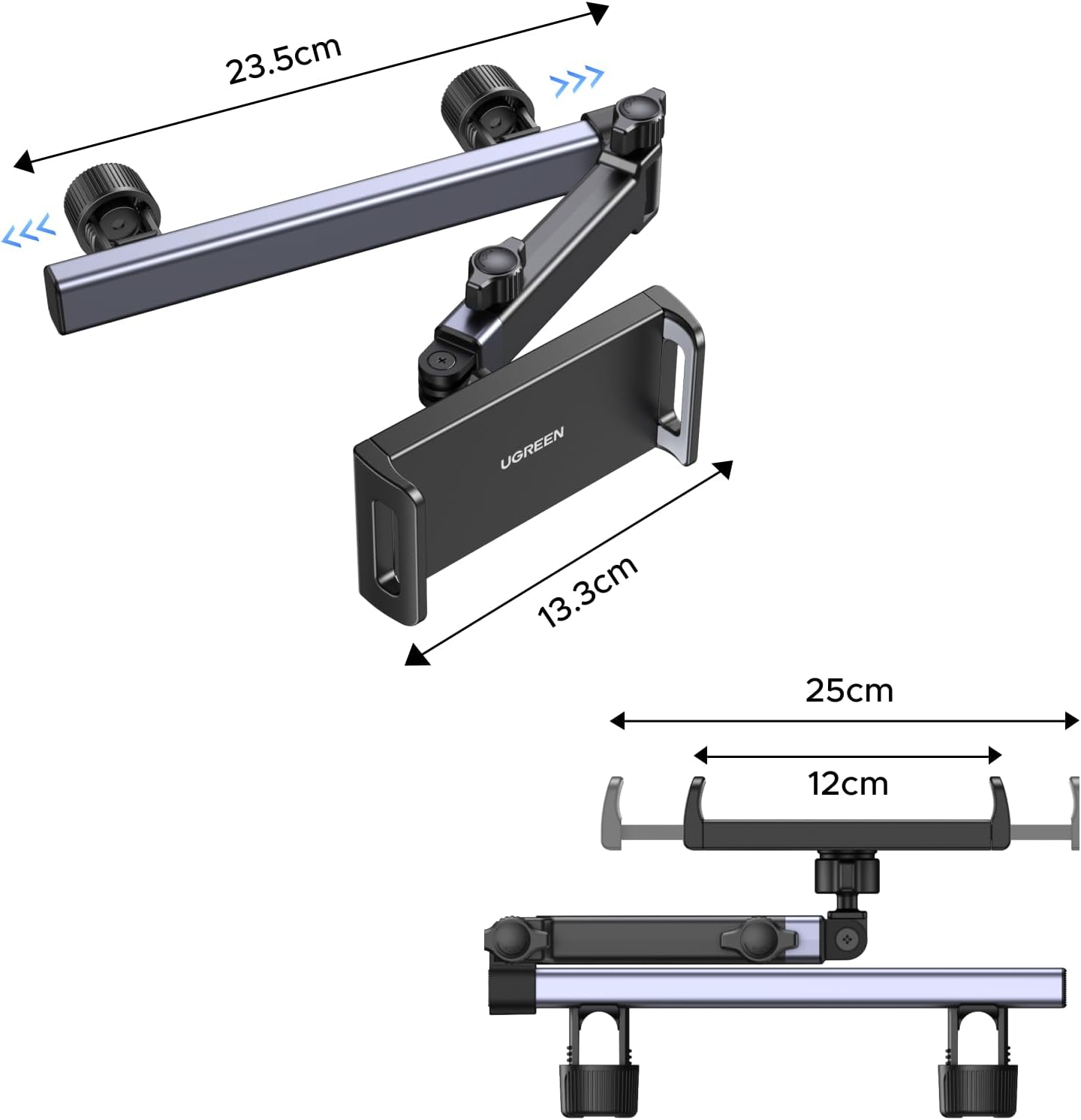 Thumbnail 6 de UGREEN Support tablette voiture 9,8 pouces