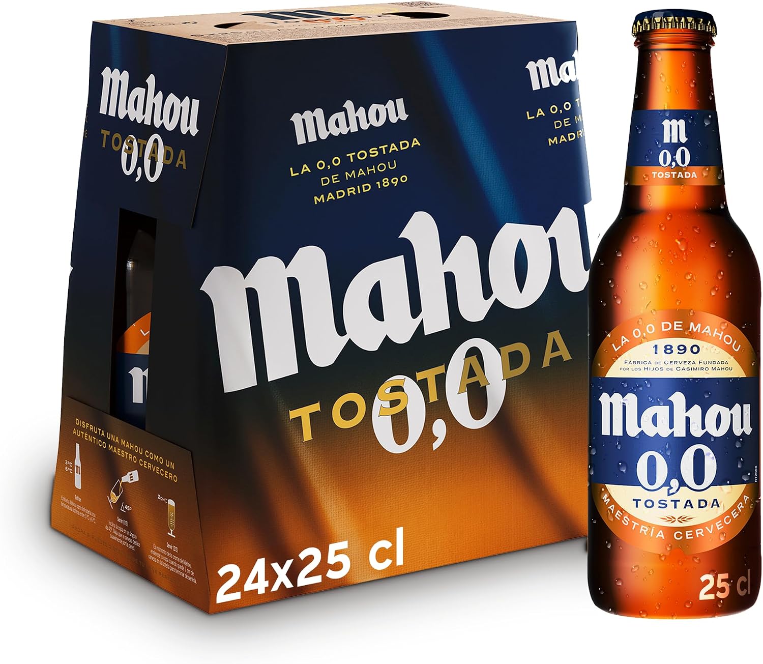 Thumbnail 3 de Mahou 0,0 Tostada