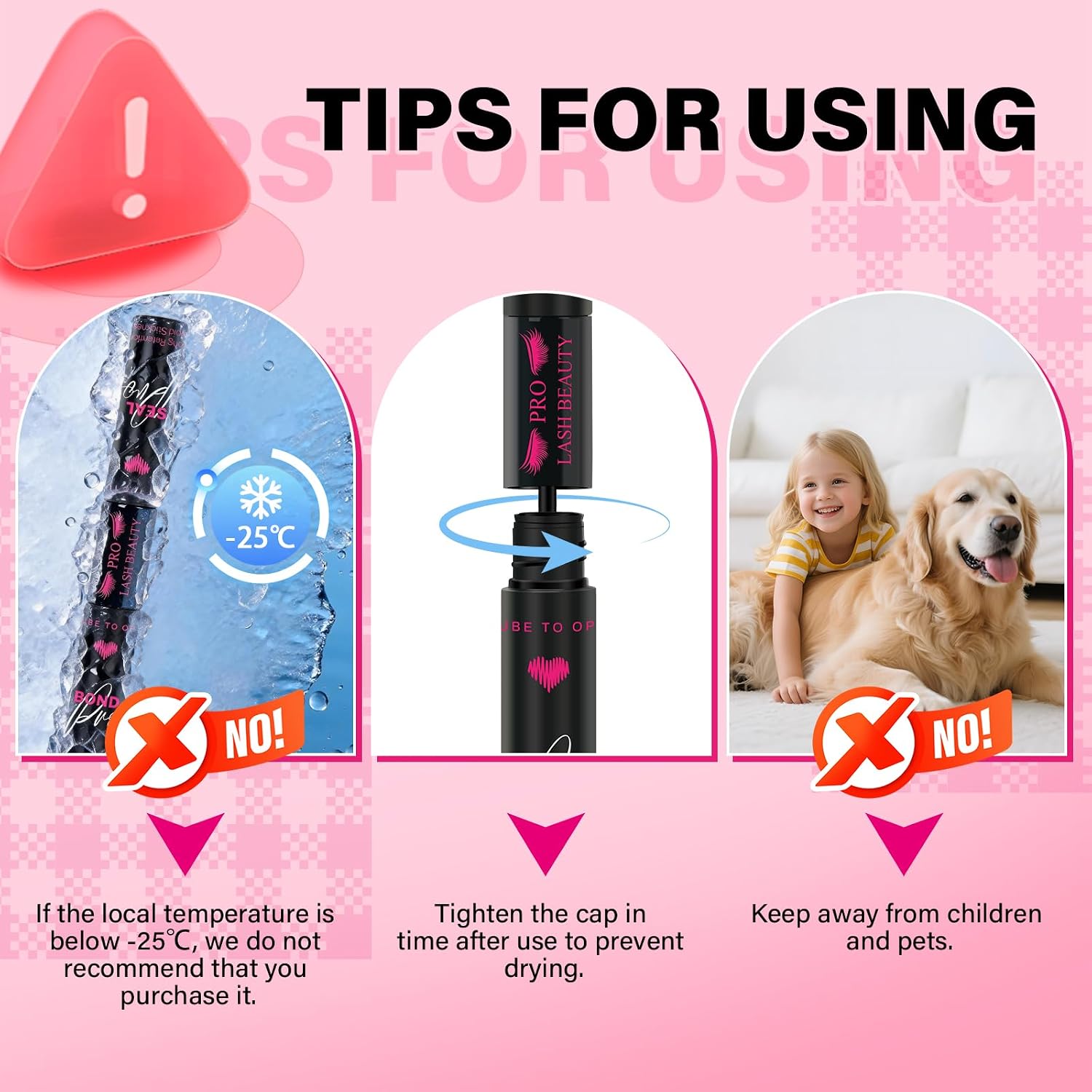 Thumbnail 6 de PRO LASHBEAUTY Eyelash Glue Lash Bond and Seal Cluster Lash Glue & Seal – 5 ml + 5 ml, schwarz bindend + klare Versiegelung