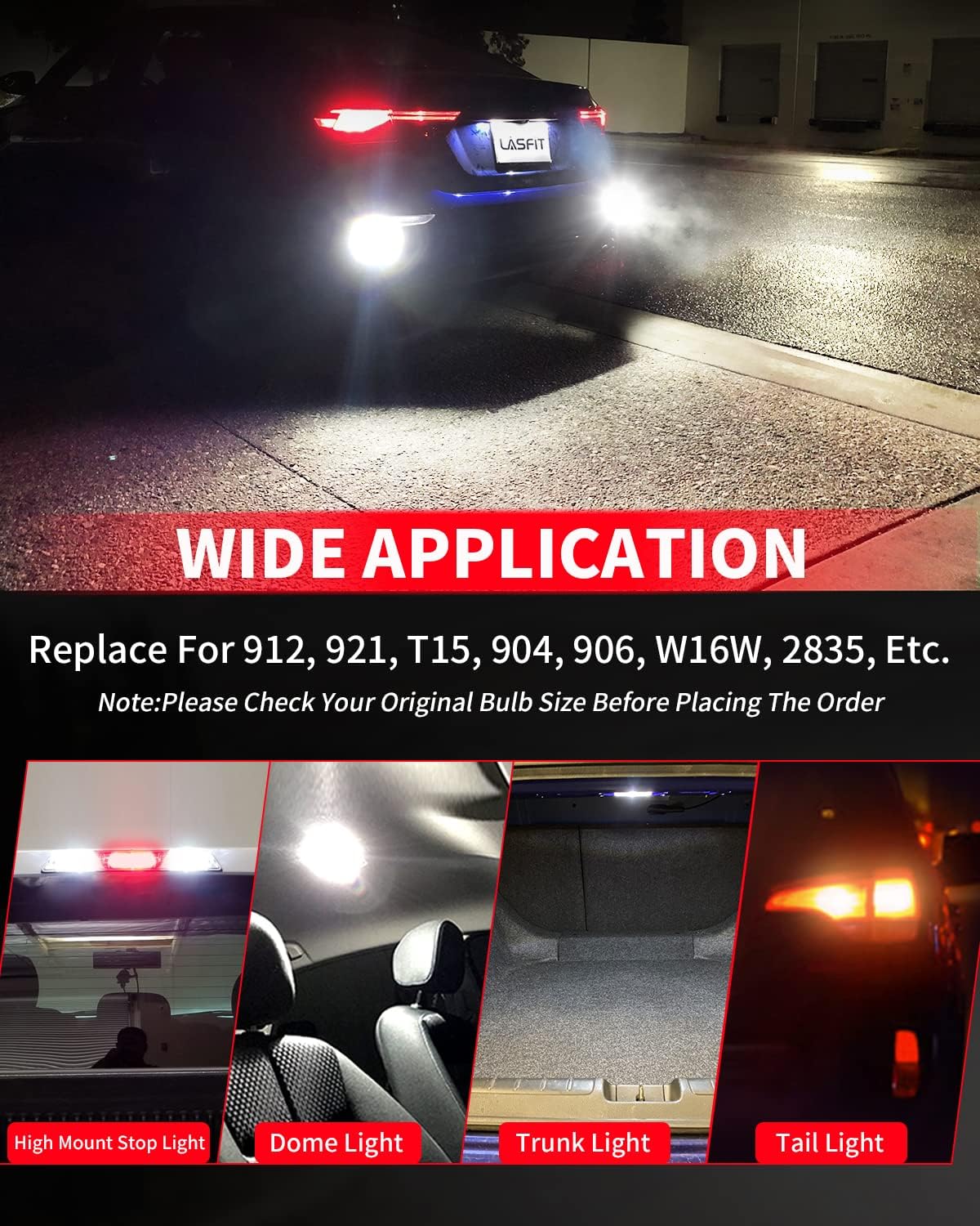 Thumbnail 5 de LASFIT LED reverse light bulb 921