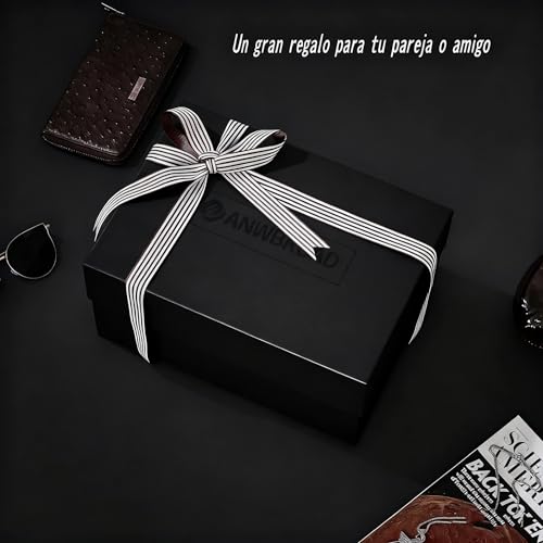 Thumbnail 1 de ANWBROAD 20 Compartimentos: Caja para Relojes con Cerradura, Tapa de Cristal y Dos Niveles (JWB002Y)