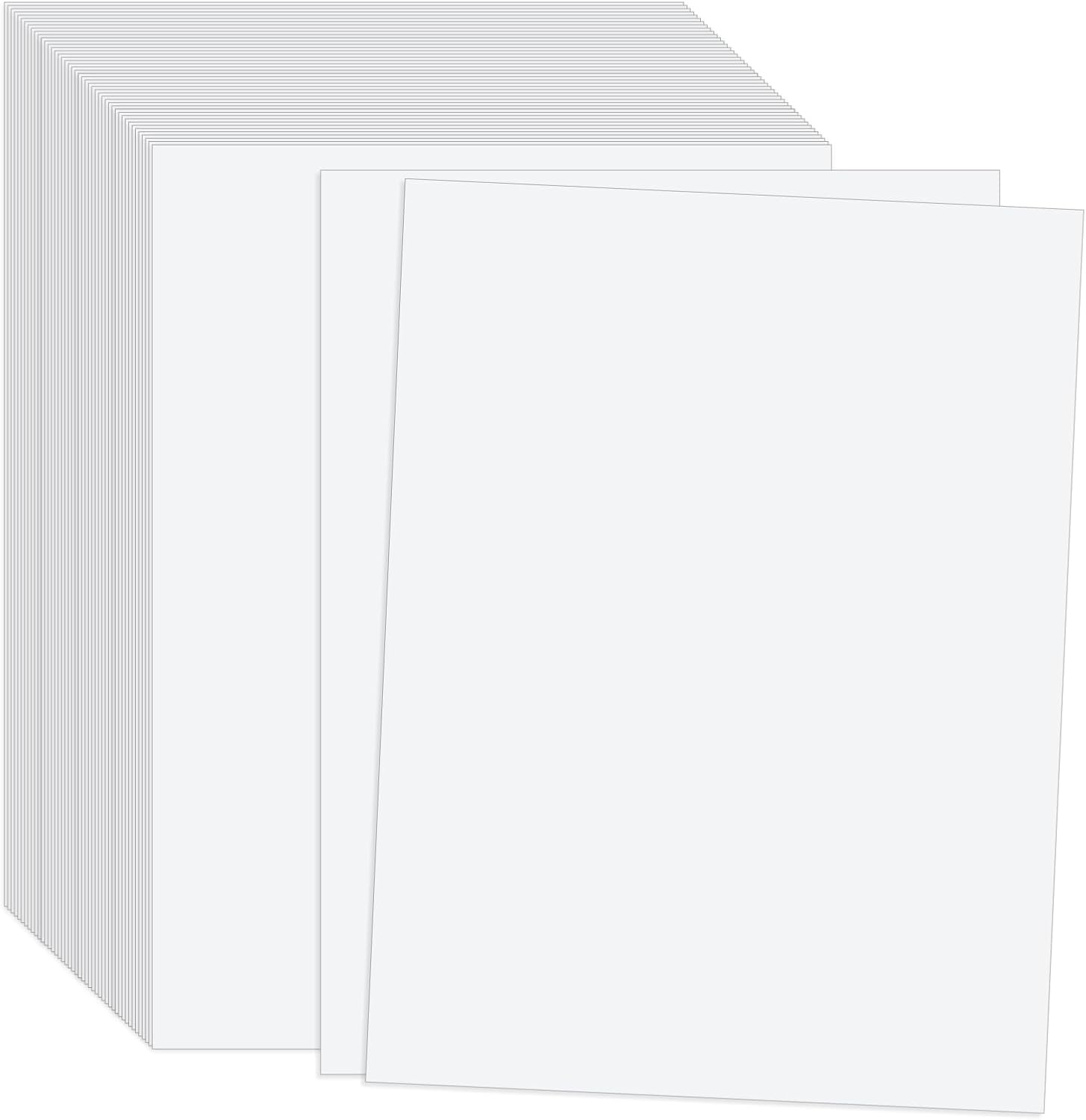 A4 White Card - 230GSM, 100 Pack: Durable Cardstock for Cards, Invitations and DIY Craft