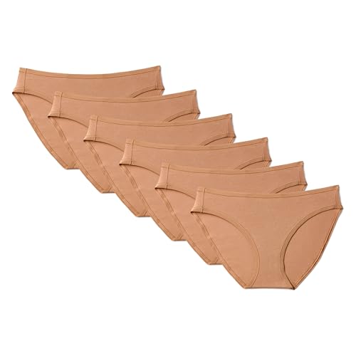 Detalle de Amazon Essentials Slip Bikini da Donna in Cotone - Bronzo Lavato, Taglia L | Recensione e valutazione