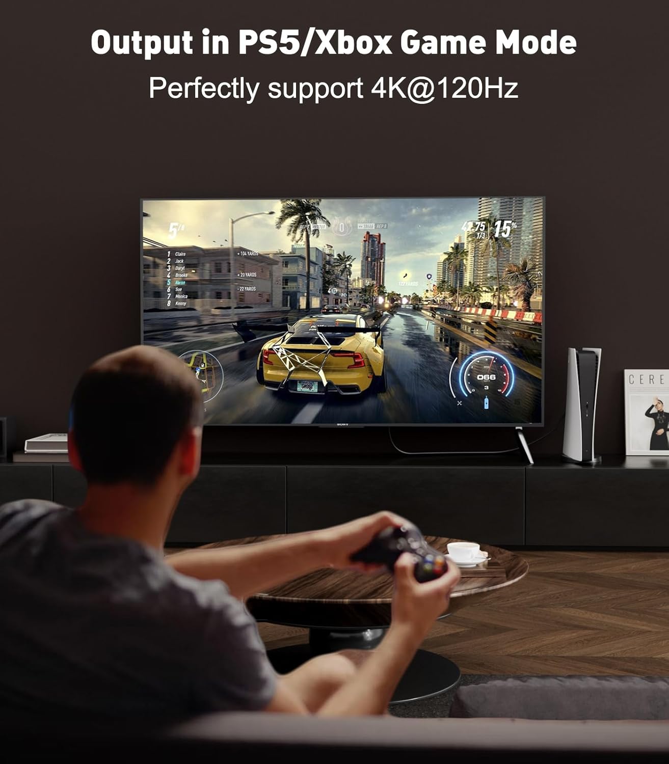 Thumbnail 5 de THANDBLE 10K 8K HDMI 2.1 Cable (5FT) 5-Pack — 48Gbps, 8K@60Hz, 4K@120Hz, eARC, DTS:X