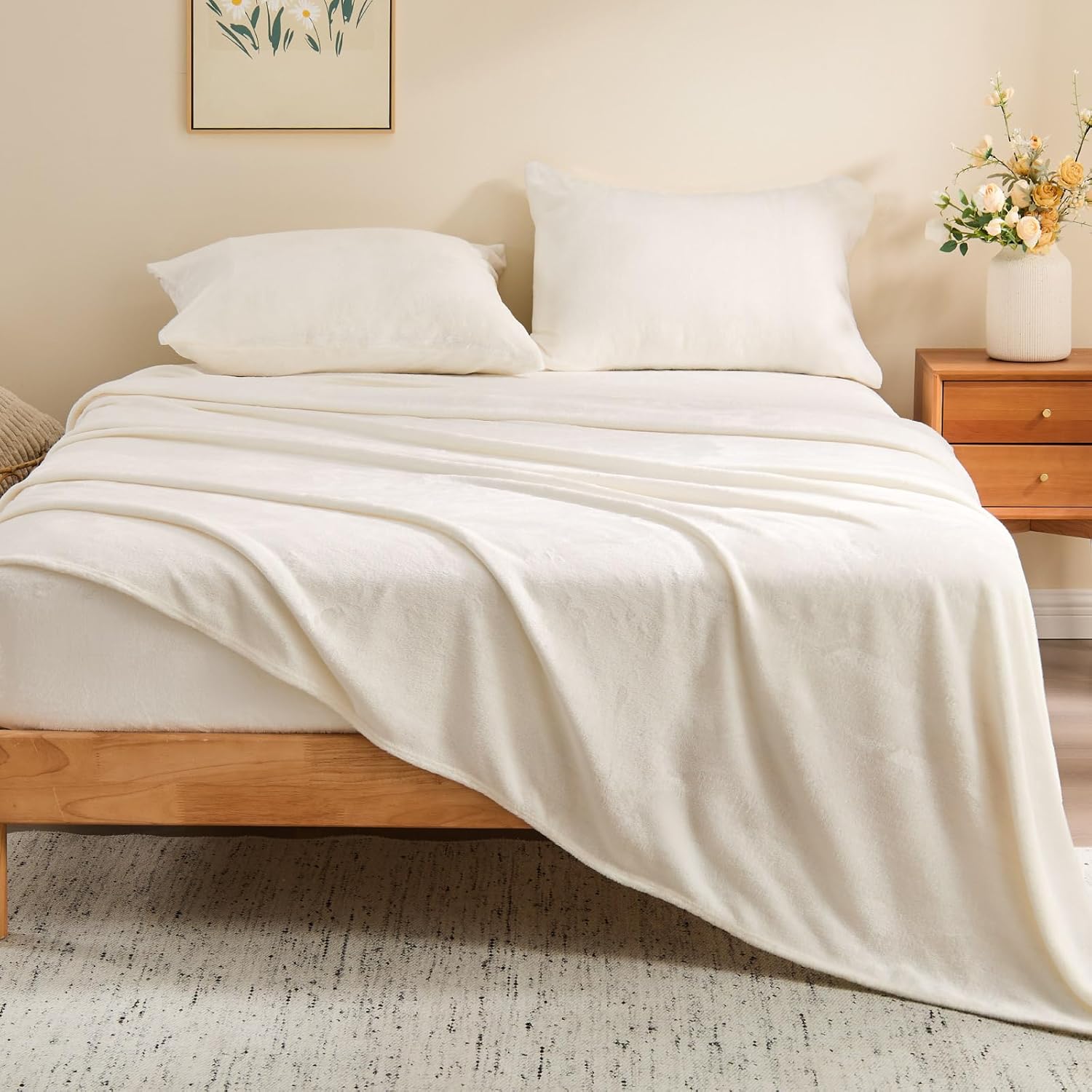 Detalle de BEDELITE Flannel Sheet Set, California King