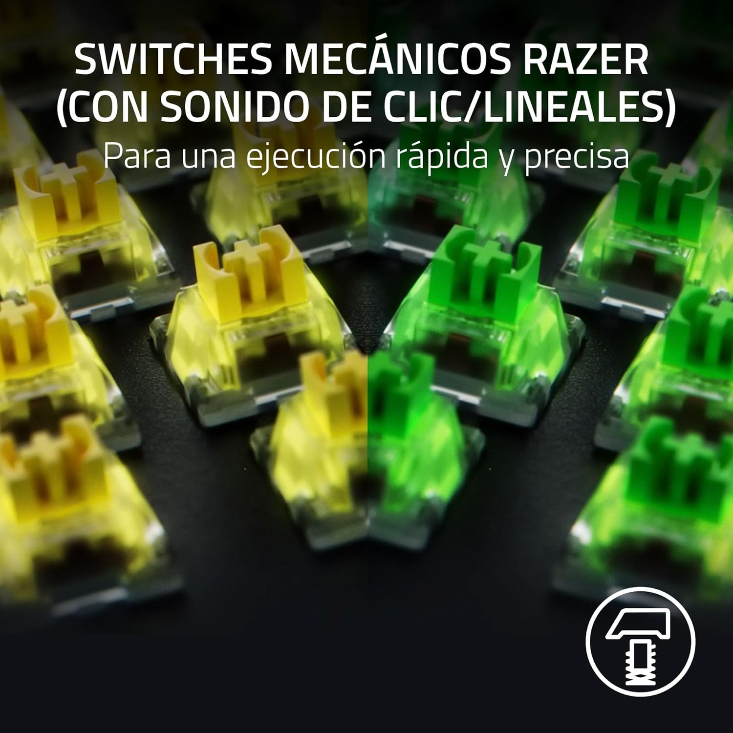 Detalle 2 de Razer BlackWidow V4 🎮 Teclado mecánico gaming con RGB y macros