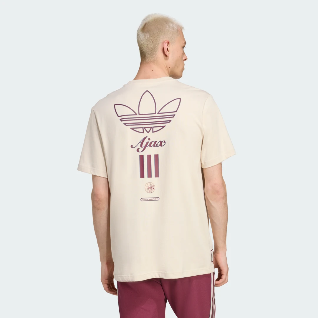 Thumbnail 1 de Camiseta estampada Ajax Terrace Icons de Adidas - beige