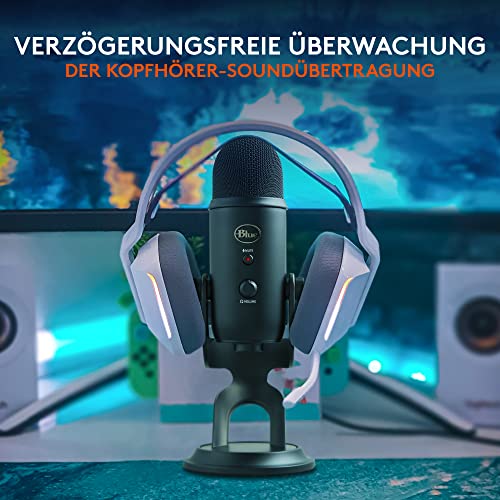 Thumbnail 6 de Logitech G Blue Yeti USB-Mikrofon für Aufnahmen, Streaming, Gaming
