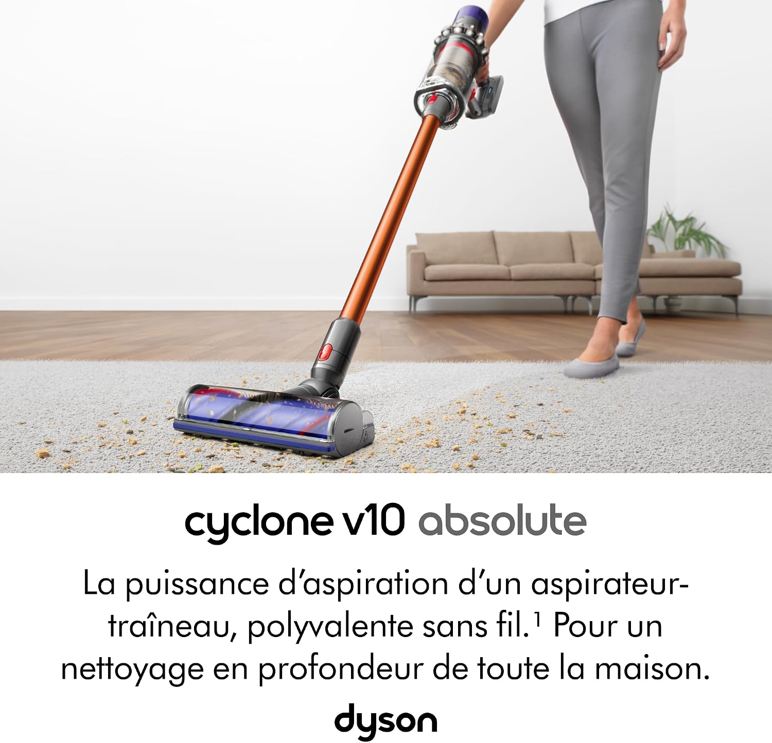 Detalle 2 de Dyson Cyclone V10 Absolute 150 Airwatts