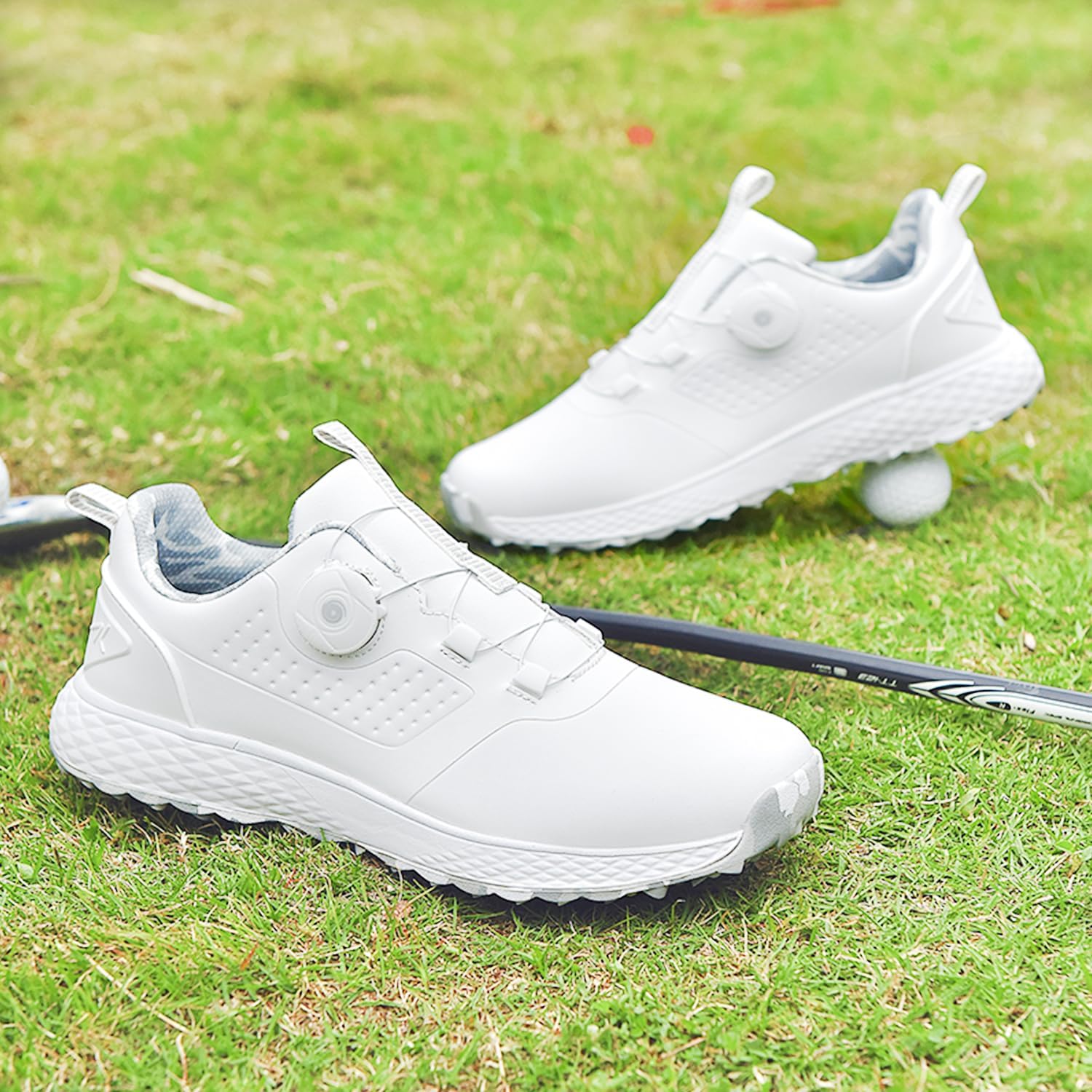 Thumbnail 2 de Solamni Men’s Golf Shoes Waterproof Spikeless Trainers – Anti-slip Outdoor Casual Golf Footwear