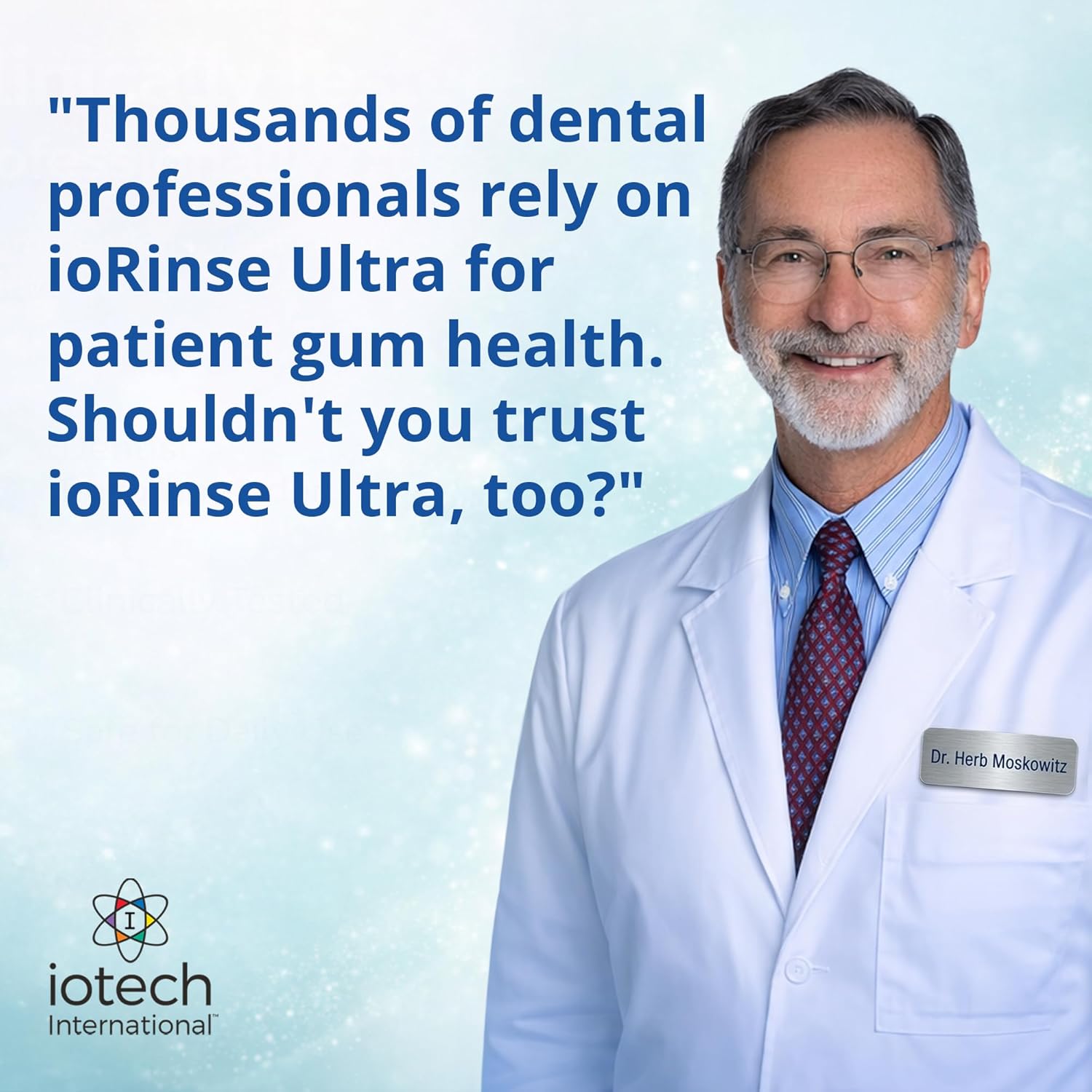 Thumbnail 5 de ioRinse Ultra Periodontal Rinse & Gum Mouthwash (Alcohol-Free) with Molecular Iodine & Xylitol, 1L