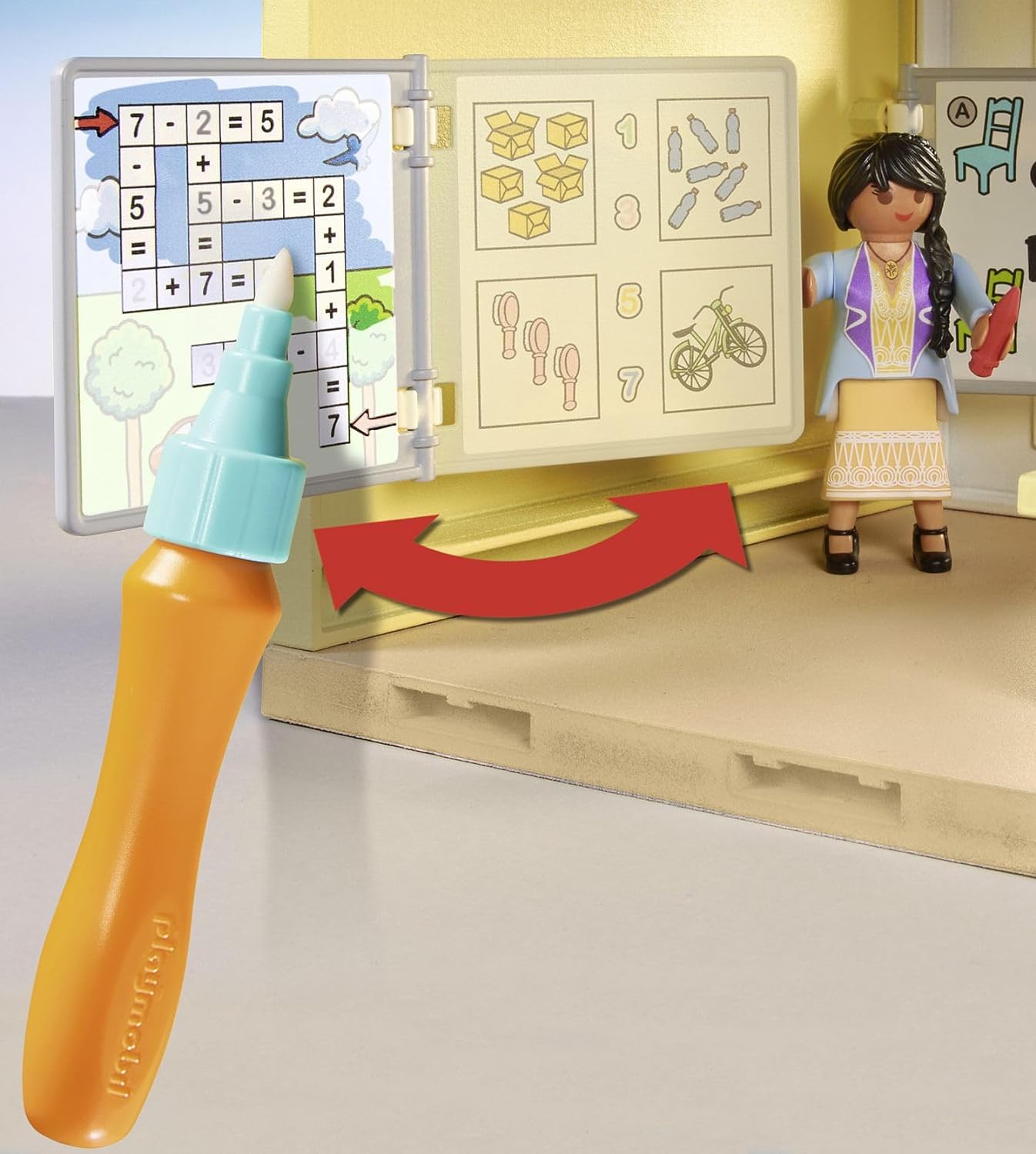 Thumbnail 6 de PLAYMOBIL City Life Große Schule 71327 – Pädagogisches Rollenspiel für Kinder ab 5 Jahren