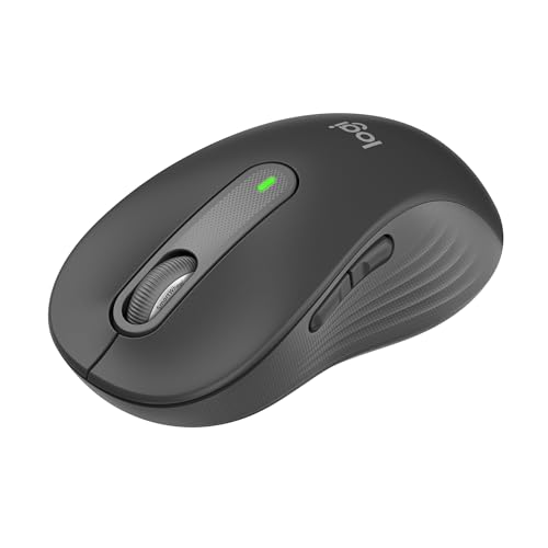 Detalle de Logitech Signature M650 L – Souris sans fil Grande Taille, mains larges, Bluetooth et multi‑device