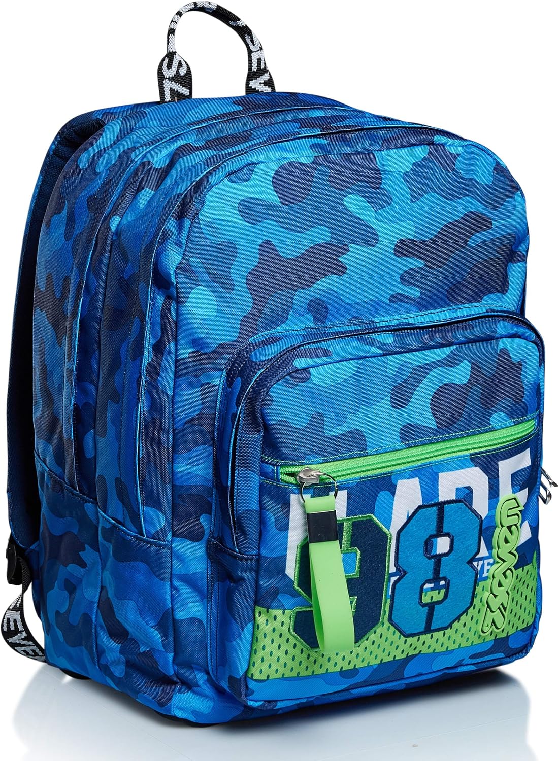 Detalle de Seven New Fit Zaino con doppio scomparto per scuola e viaggio (31 L)