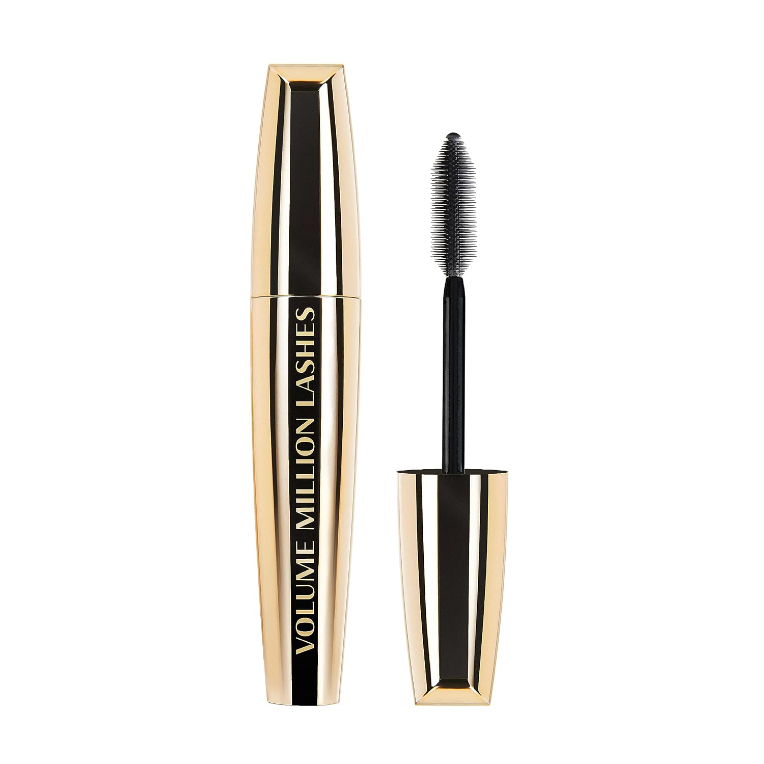 Detalle de L'Oréal Paris Volume Million Lashes Wimperntusche für extra Definition & extra Volumen, Schwarz, 10,7 ml