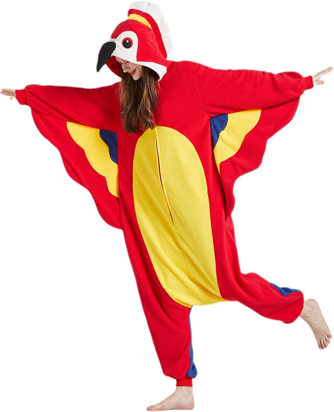 Detalle de SAMGU SAMGU-PJ Adult Animal Onesie Pajamas, Polar Fleece Hood and Pockets