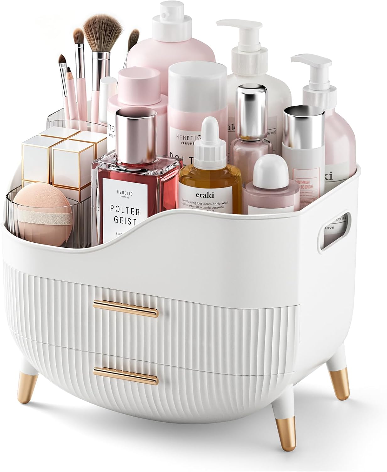 Detalle de Pajiriona Makeup Organizer with Drawers ⚙