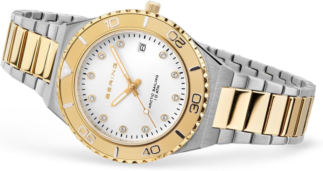 Thumbnail 3 de BERING Damen Quarz Uhr Classic Collection – 36 mm, Edelstahl mit Saphirglas