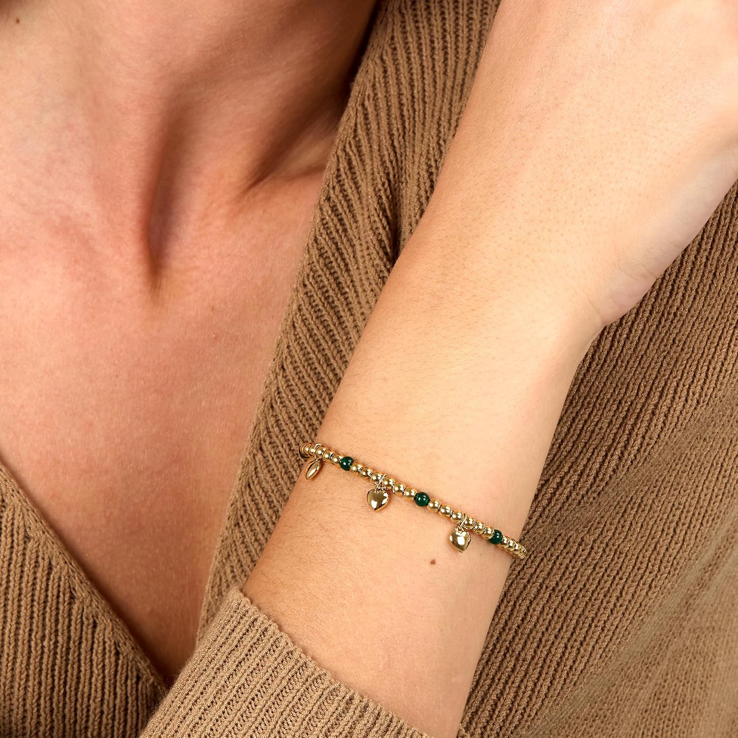 Thumbnail 4 de Morellato Bracciale Cuore in Acciaio Dorato 16+3 cm
