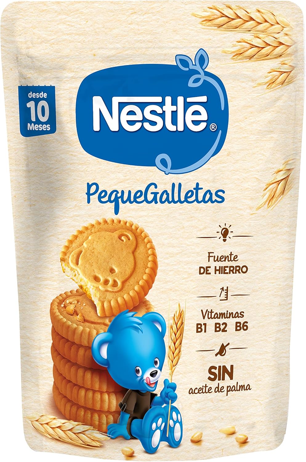 Thumbnail 1 de Nestlé PequeGalletas para bebés 10+ meses, paquete 6x180g