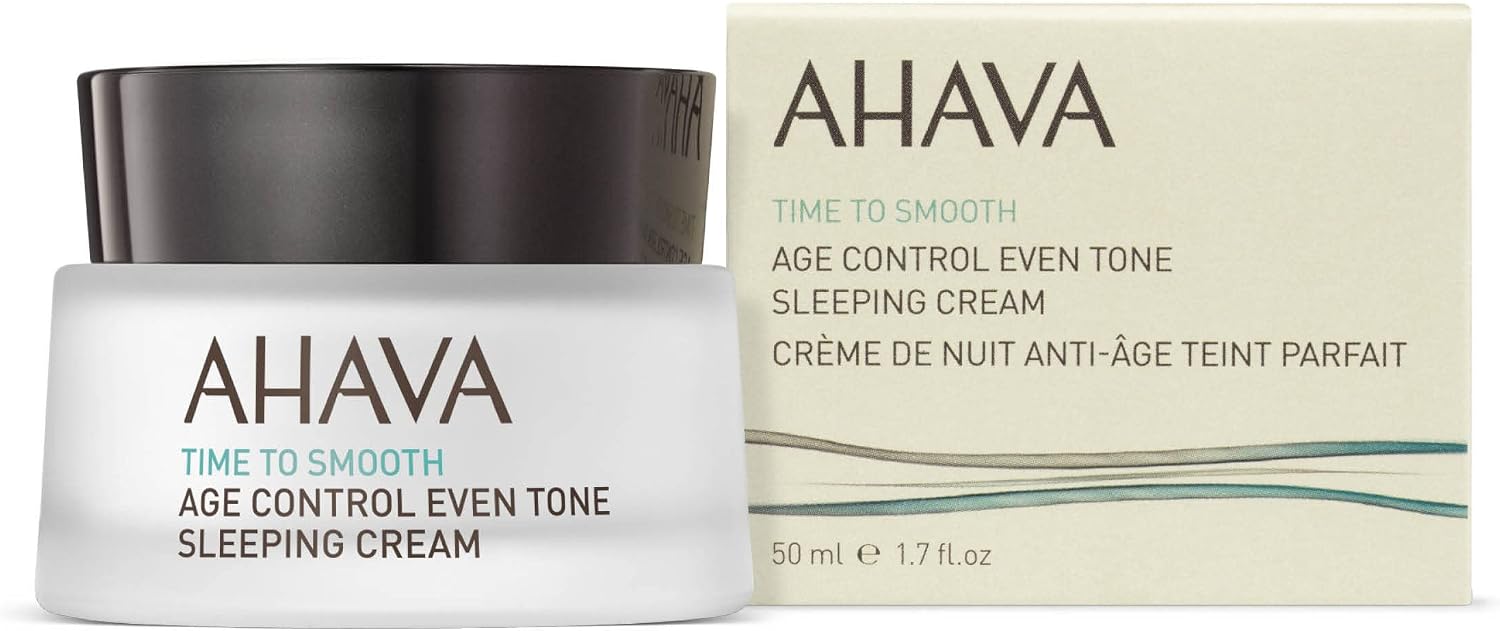 Detalle 2 de AHAVA Time To Smooth Age Control Even Tone – krem na noc 50 ml z jojobą