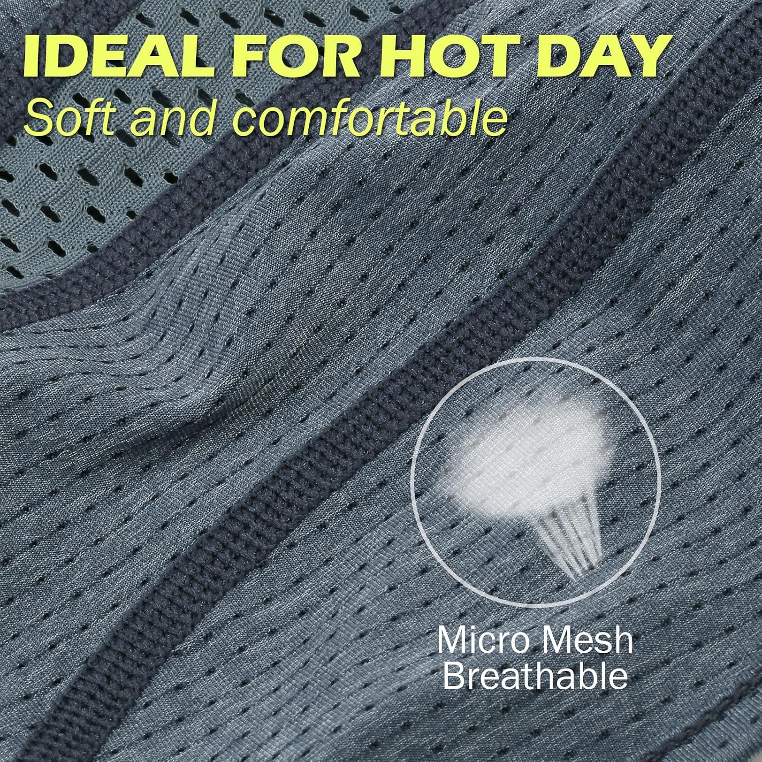 Detalle de Skull Cap Helmet Liner Beanie: Cooling Mesh Under-Helmet Headwear for Men and Women