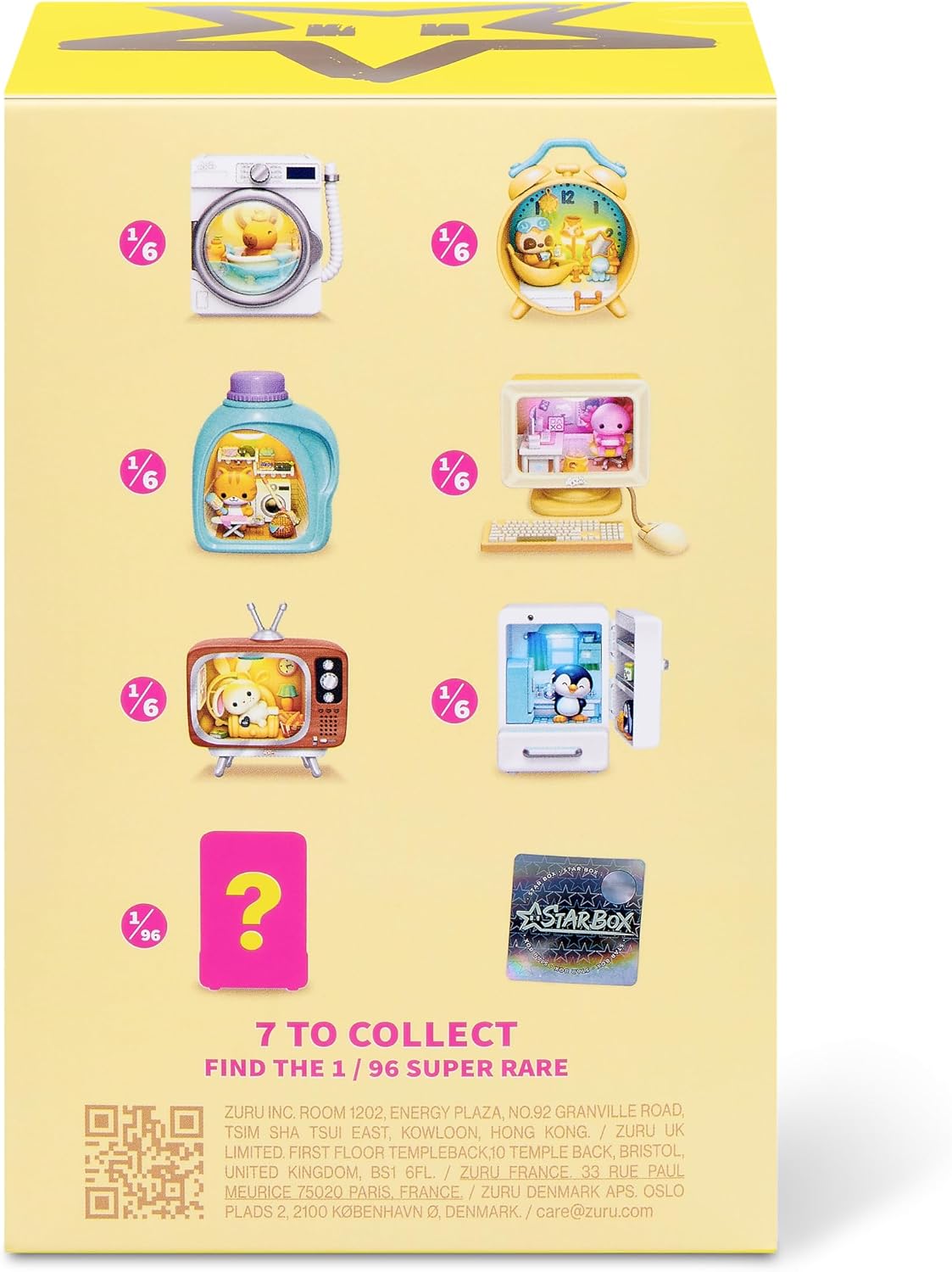 Thumbnail 2 de STARBOX 18101 Nook Nooks Series 1 blinddoos met verlichte dierenscène