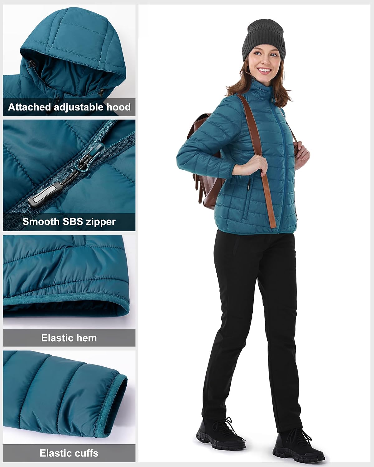 Thumbnail 3 de Outdoor Ventures puffer jacket with hood