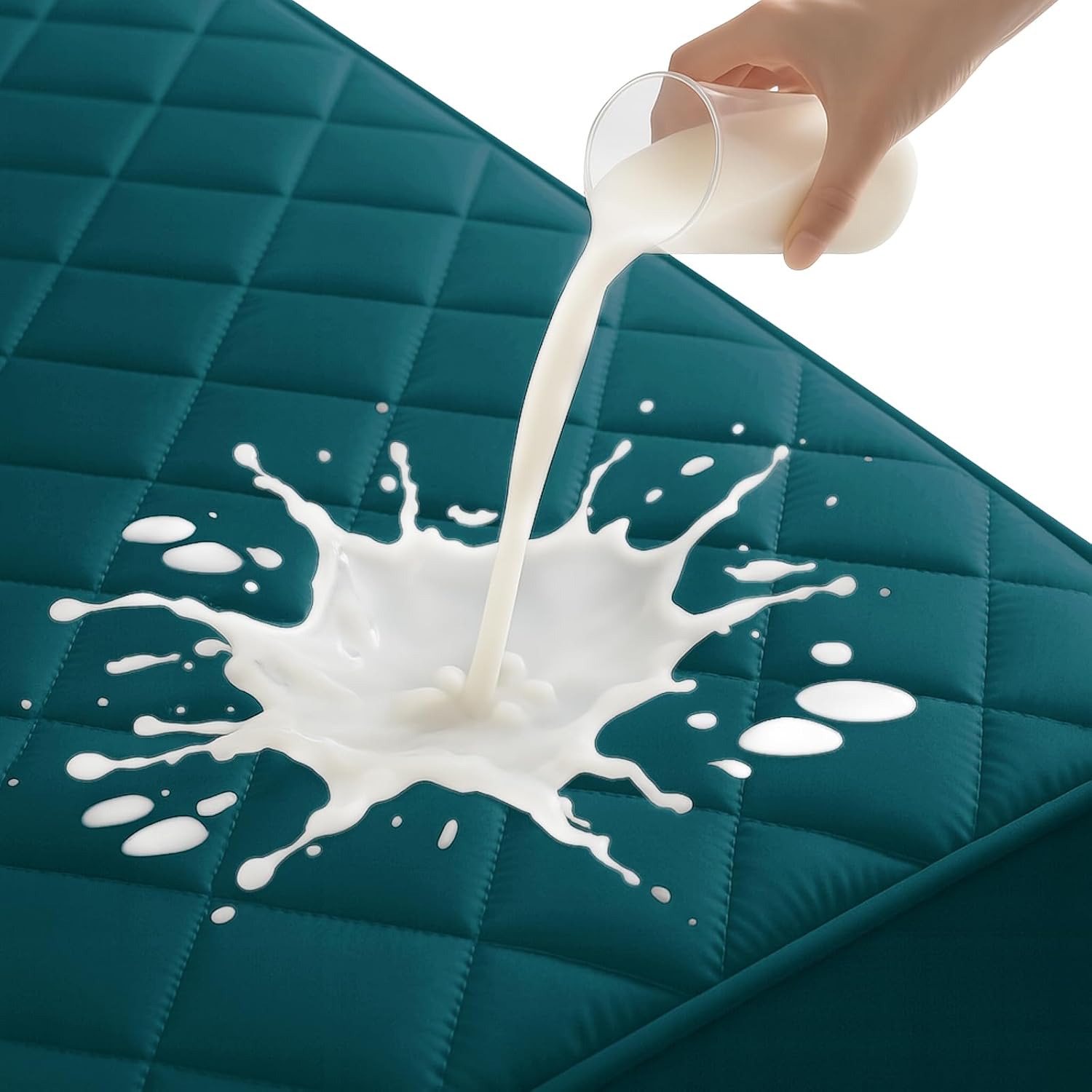 Detalle de YSTELLAA Protège Matelas Impermeable 160x200