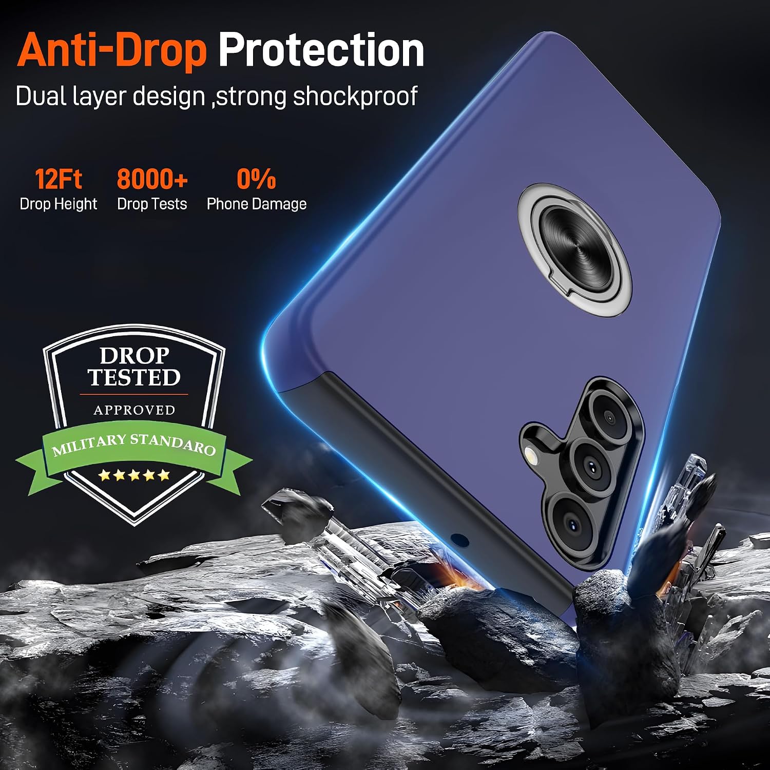 Detalle de Gritup Phone Case for Samsung Galaxy A16 5G