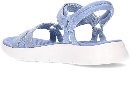 Detalle de Skechers Women's On-The-Go Flex Sublime Trainers - Blue, UK 5