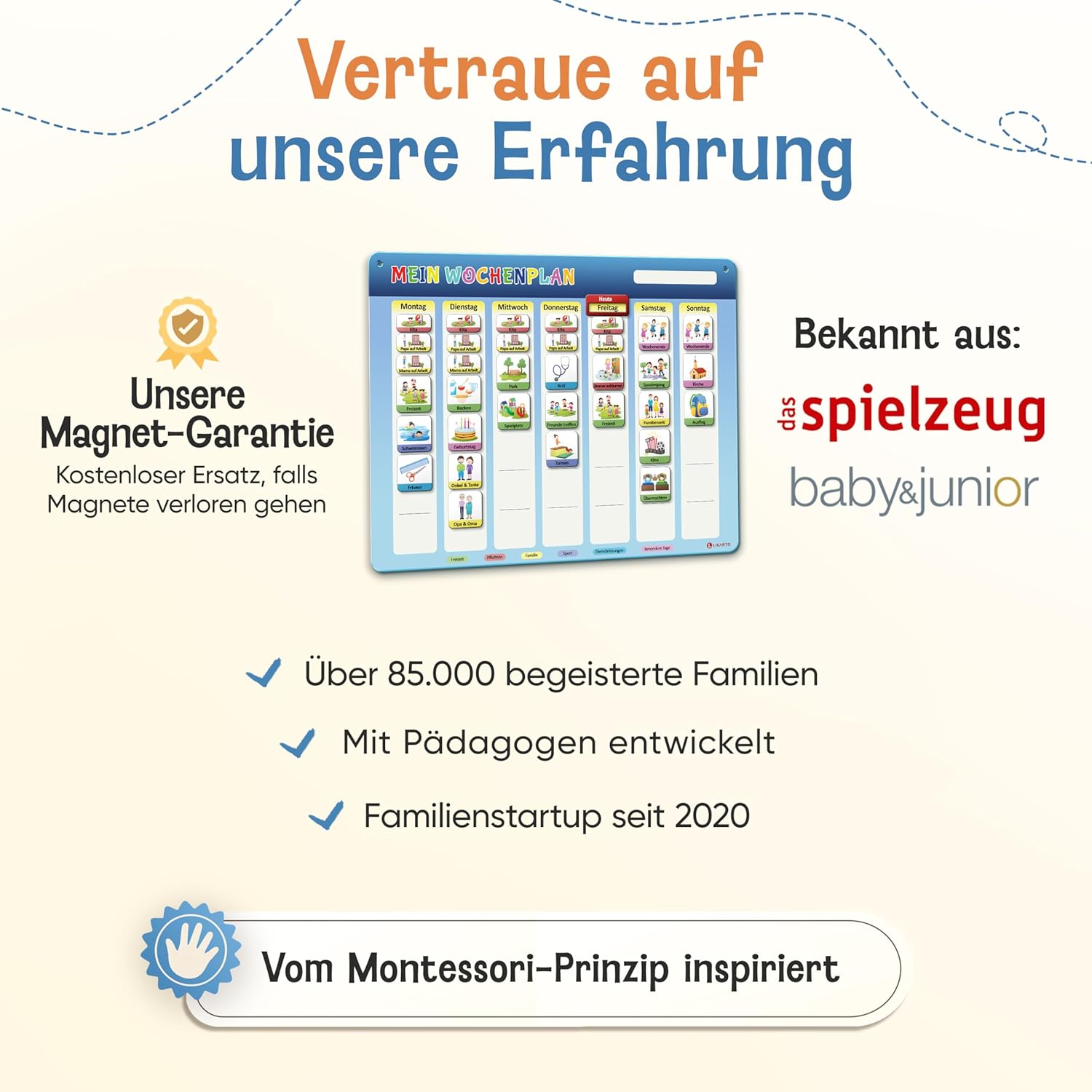 Thumbnail 3 de LIKARTO Wochenplaner 42×32 cm 🧲