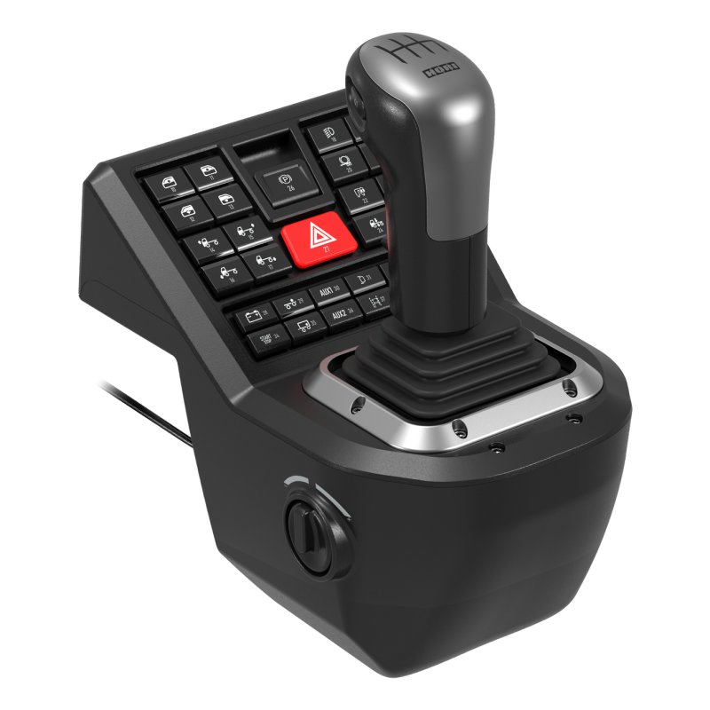 Detalle 2 de Hori Force Feedback Truck Control System volante 40 cm