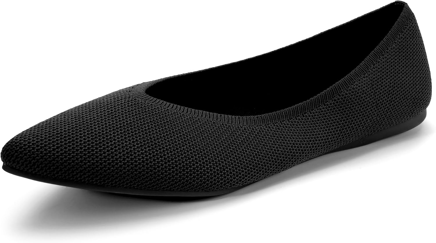 Detalle de AprCoco Knit Ballet Flats with Pointed Toe for Women