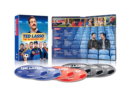 Detalle de Ted Lasso: The Richmond Way DVD by Warner Bros — A Practical Look for Fans