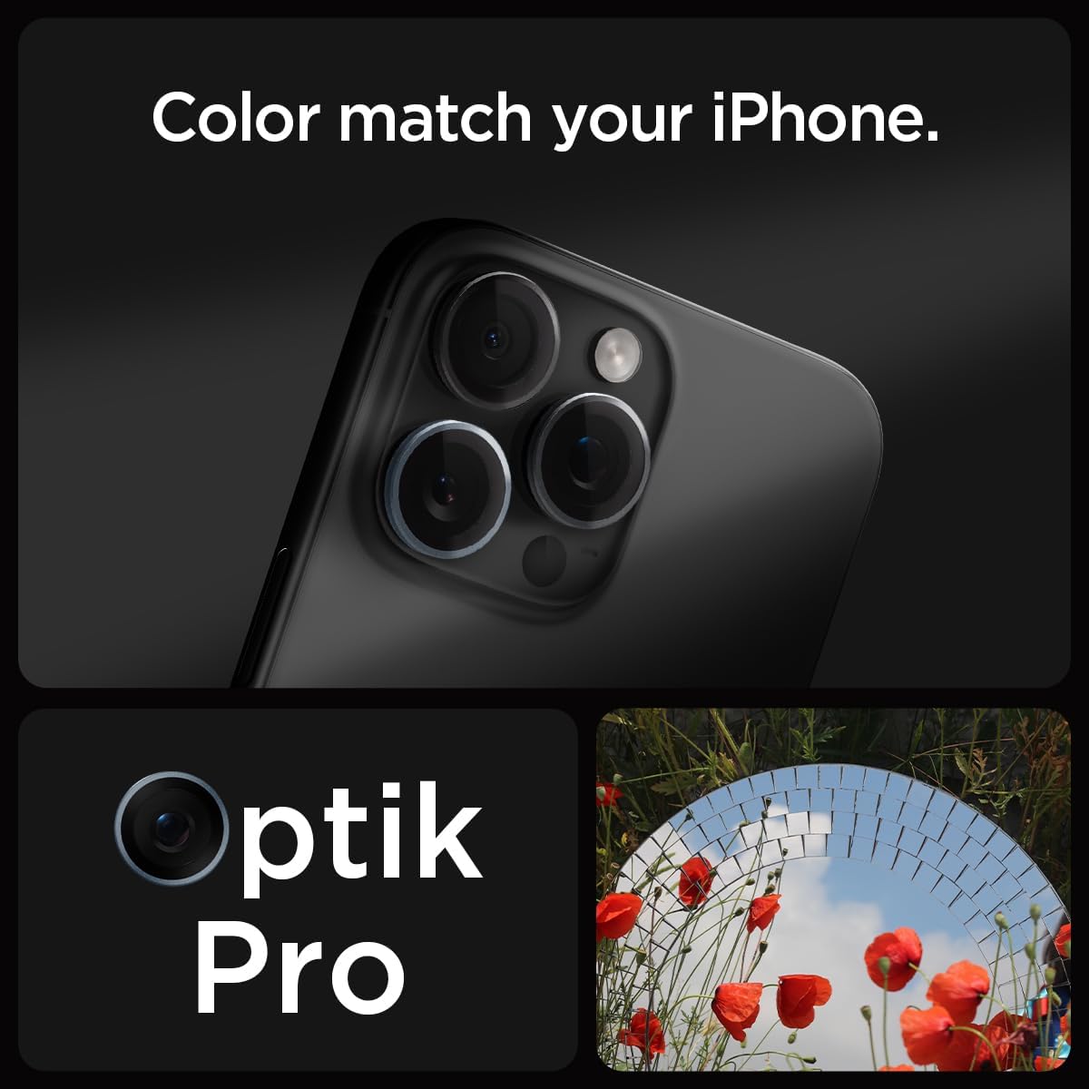 Thumbnail 5 de Spigen Glas.tR 2 pièces protection caméra