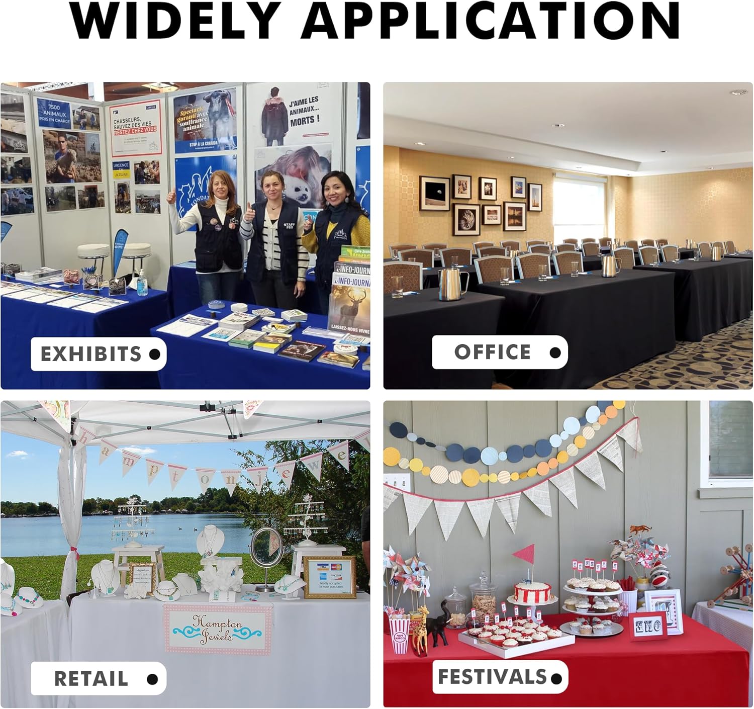 Thumbnail 4 de Nasitos 8ft Open Back Tablecloth 🍽