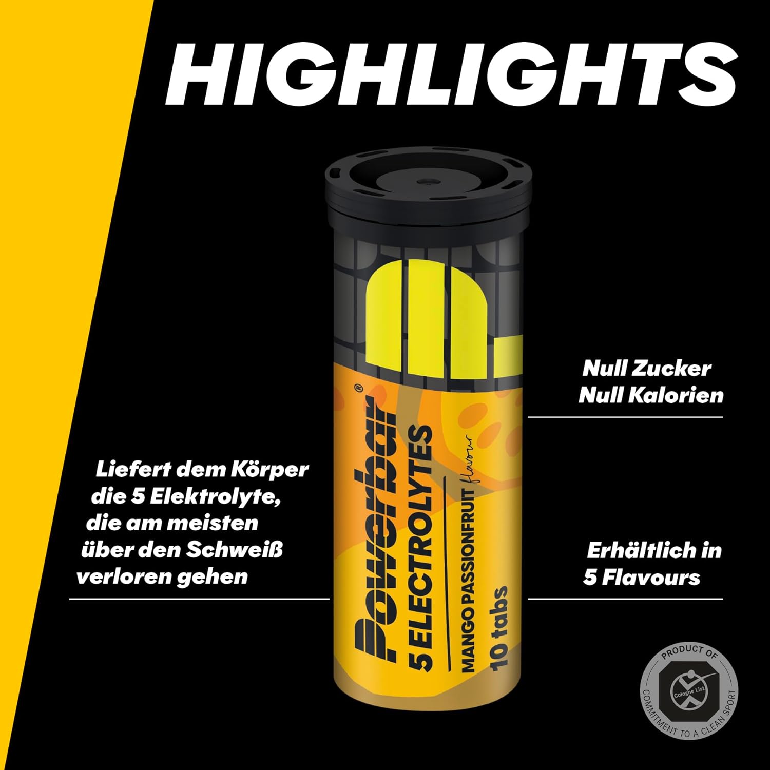 Thumbnail 3 de Powerbar 5 Electrolytes Mango Passionfruit