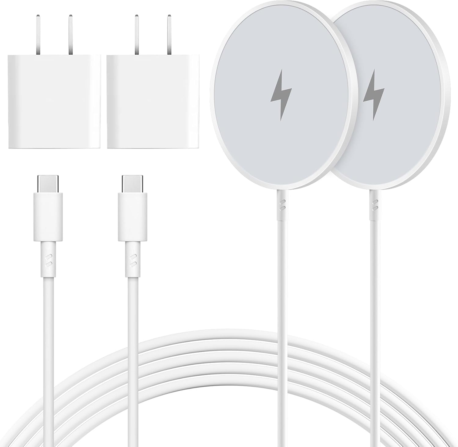 Detalle de Magnetic Wireless Charger 2Pack 10FT 15W